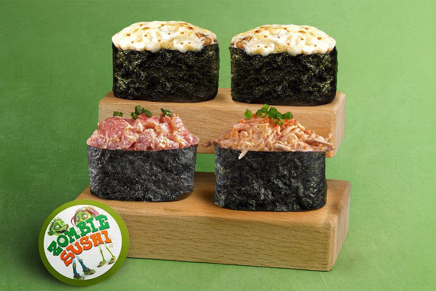 Суши сет тунец и краб