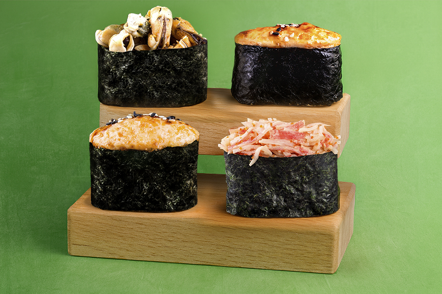 Сет суши краб и мидии